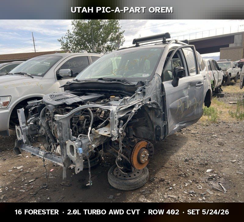 2016 Subaru Forester Parts - UTPAP Orem