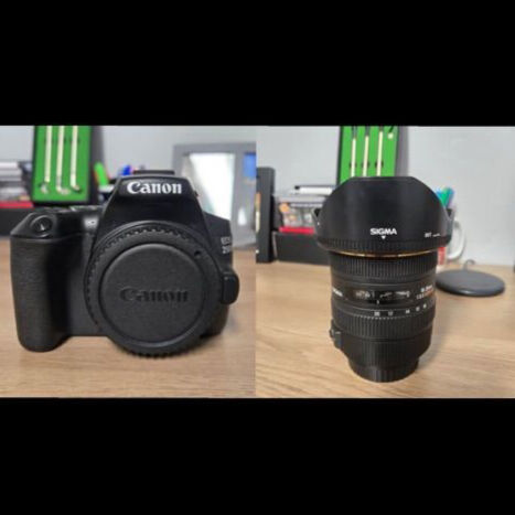 CANON 25OD (SL3) Wwith neck Strap,Charger,Battery