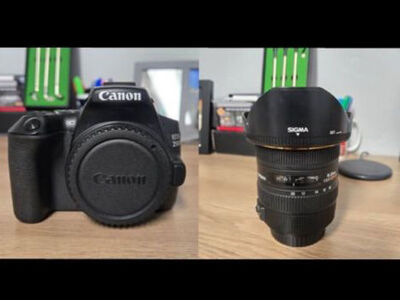 CANON 25OD (SL3) Wwith neck Strap,Charger,Battery