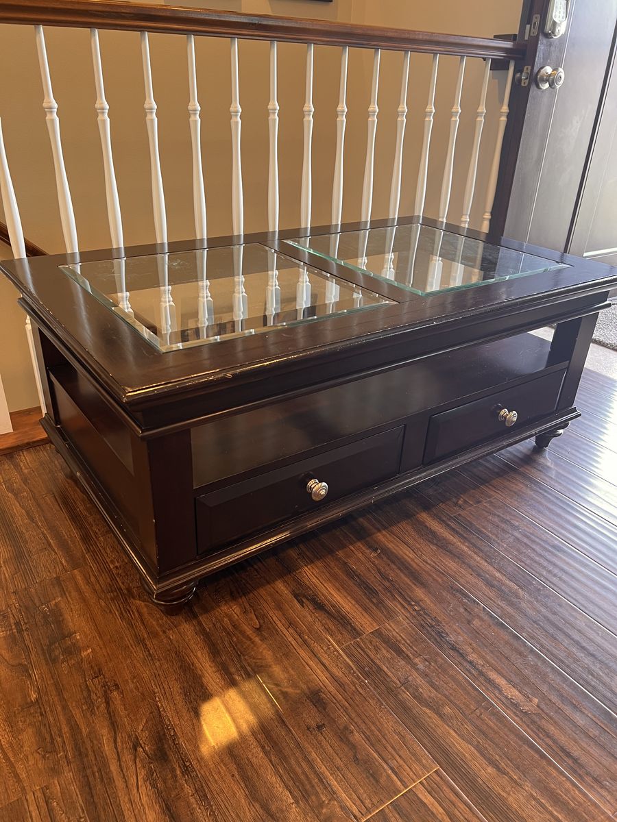 Dark Brown Coffee Table