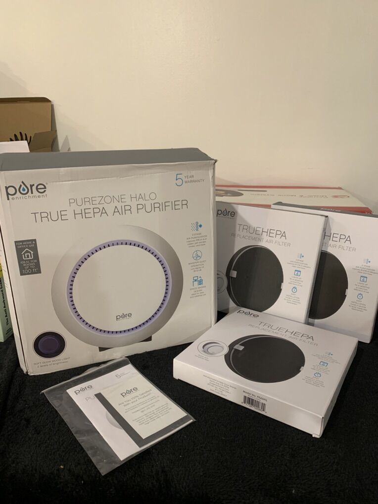 True Hepa Air Purifier Whisper, Quiet