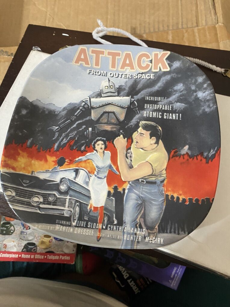 Attack From Outer Space Plates