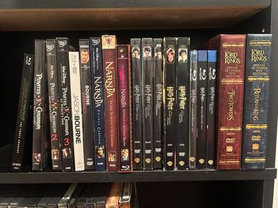 DVD and Blu-ray Movie Lot - Harry Potter, Lord of the Rings Extended, Star Wars, Narnia & More