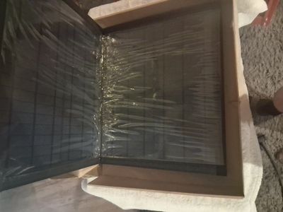 Big blue , eighty watt , portable solar panel