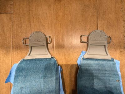 2 pairs of ski climbing skins