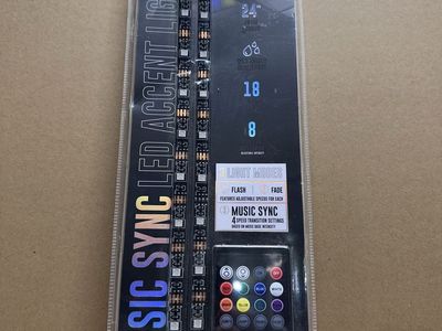 Music sync led accent lights