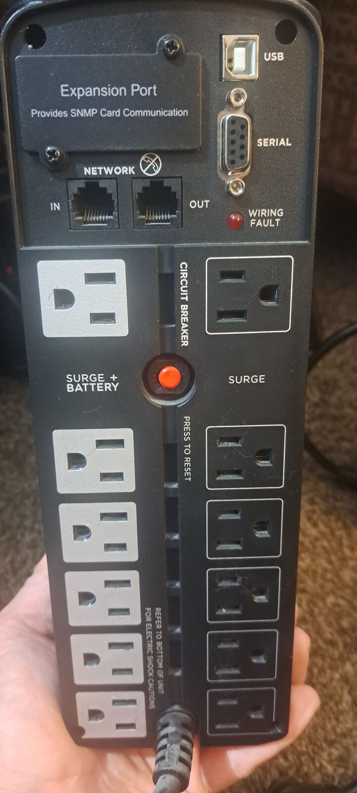 Cyber Power Backup Desktop CFP1500PFCLCDa