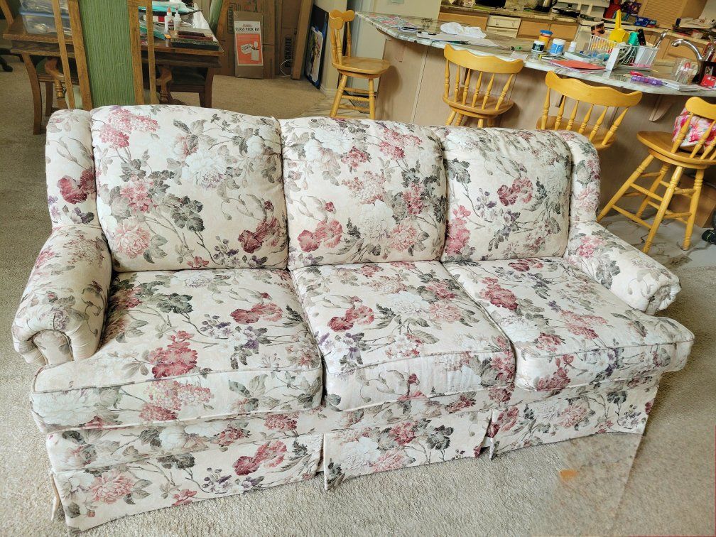 Floral Sofa