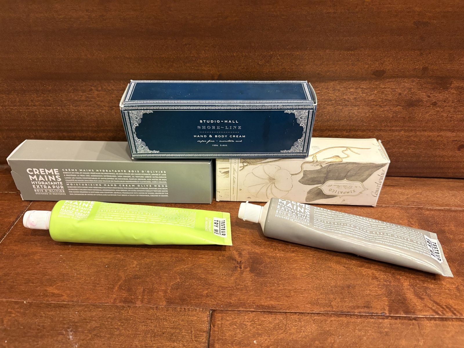 Lot of 5 Different Hand Creams New & Testers