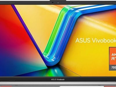 ASUS Vivobook Go 15.6 Slim Laptop, AMD Ryzen 5 7520U, 8GB Ram, 512GB, Windows 1