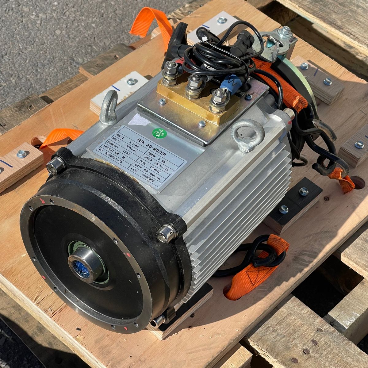 HDK AC Motor for Evolution Golf Carts 6.3-48