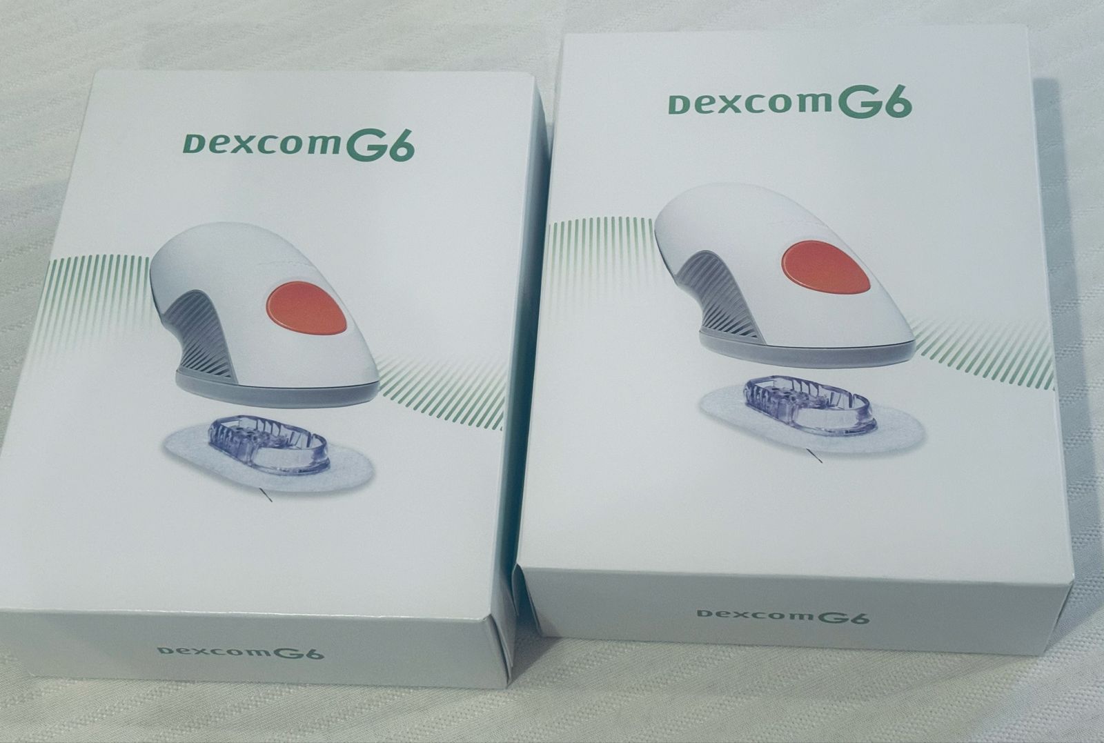 Dexcom G6 Sensors (2-Pack) - STS-OE-003, Exp. 2025-10-22 - New, Sealed, & Unopened