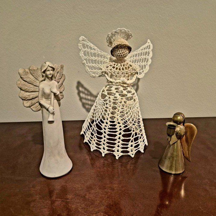 Assorted Angel Figurines