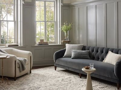 New Gigi GIG-02 Ivory/Stone Area Rug