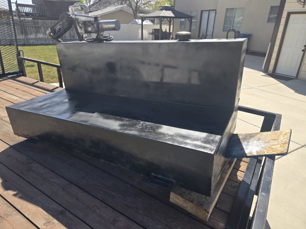 90 gallon L transfer tank