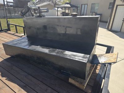 90 gallon L transfer tank