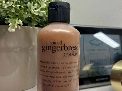 NEW 6 Oz Philosophy Spiced Gingerbread Cookie