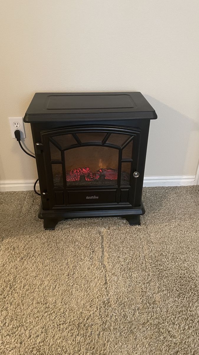 Duraflame electric fireplace/space heater