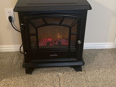 Duraflame electric fireplace/space heater