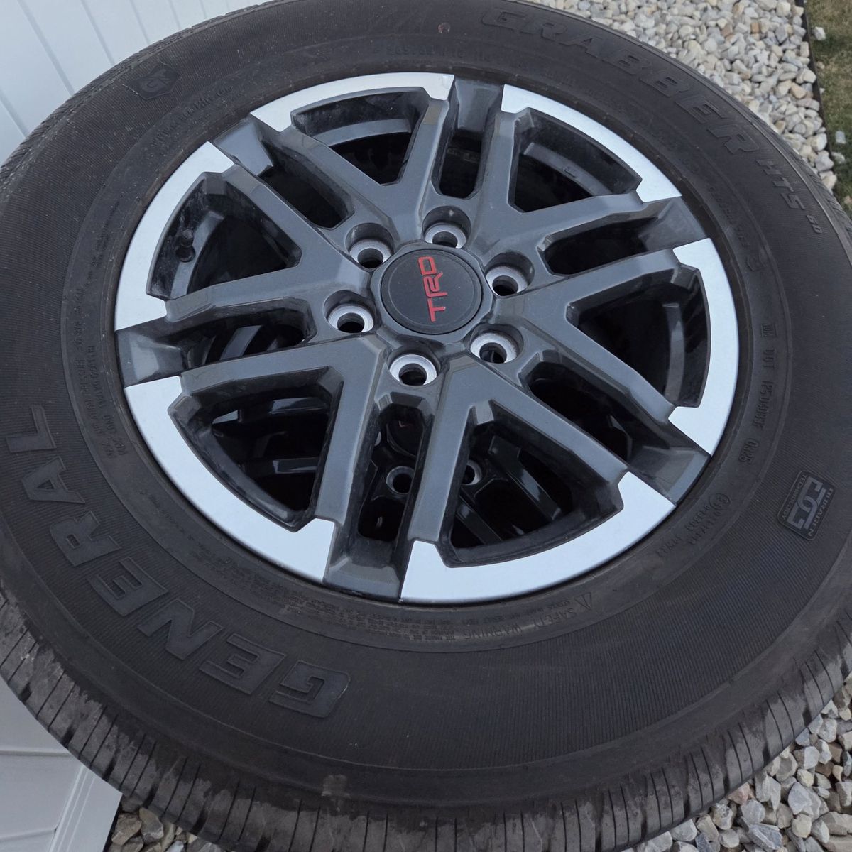 trd stock tires and rims