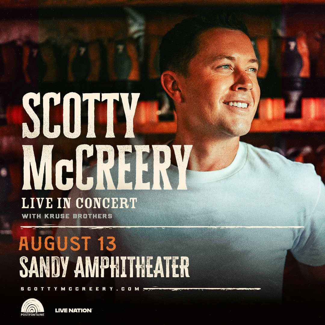 Scotty McCreery in Sandy 6th Row Center!