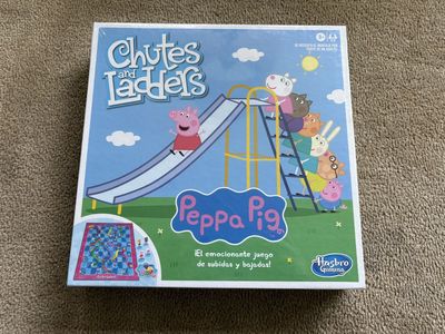 NEW Chutes and Ladders: Peppa Pig (Spanish)