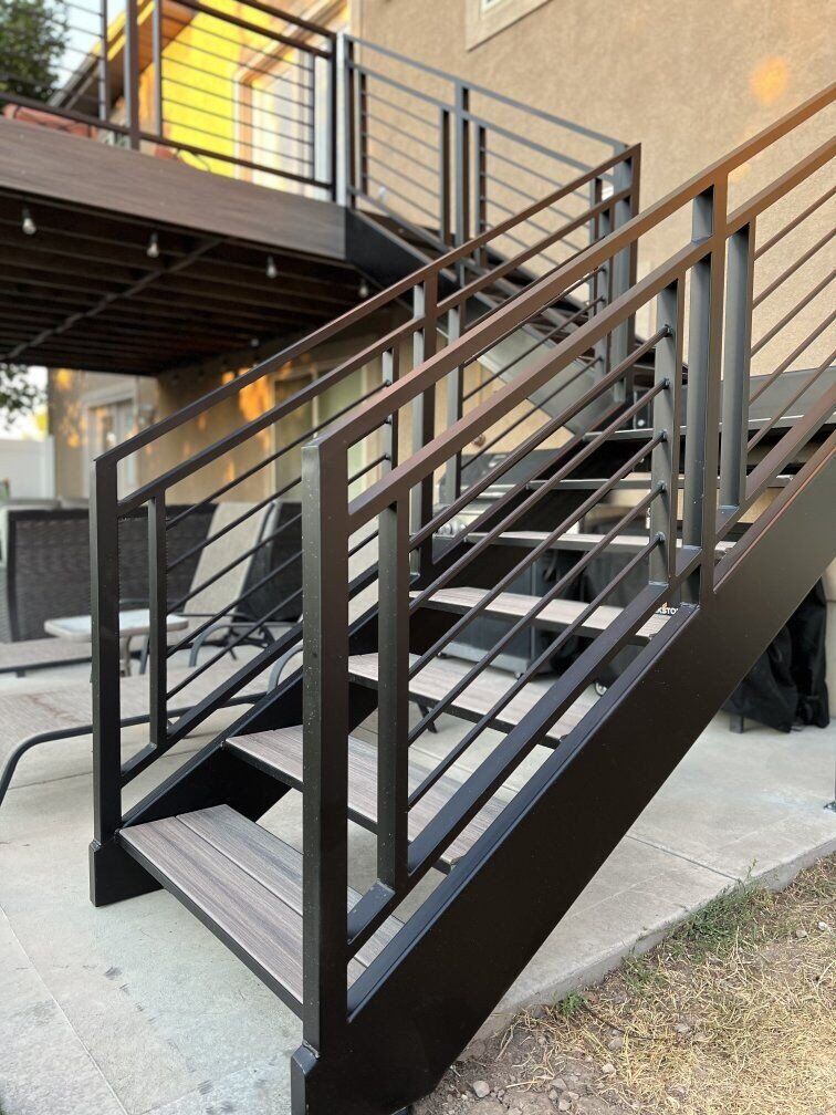 Custom Metal Stairs