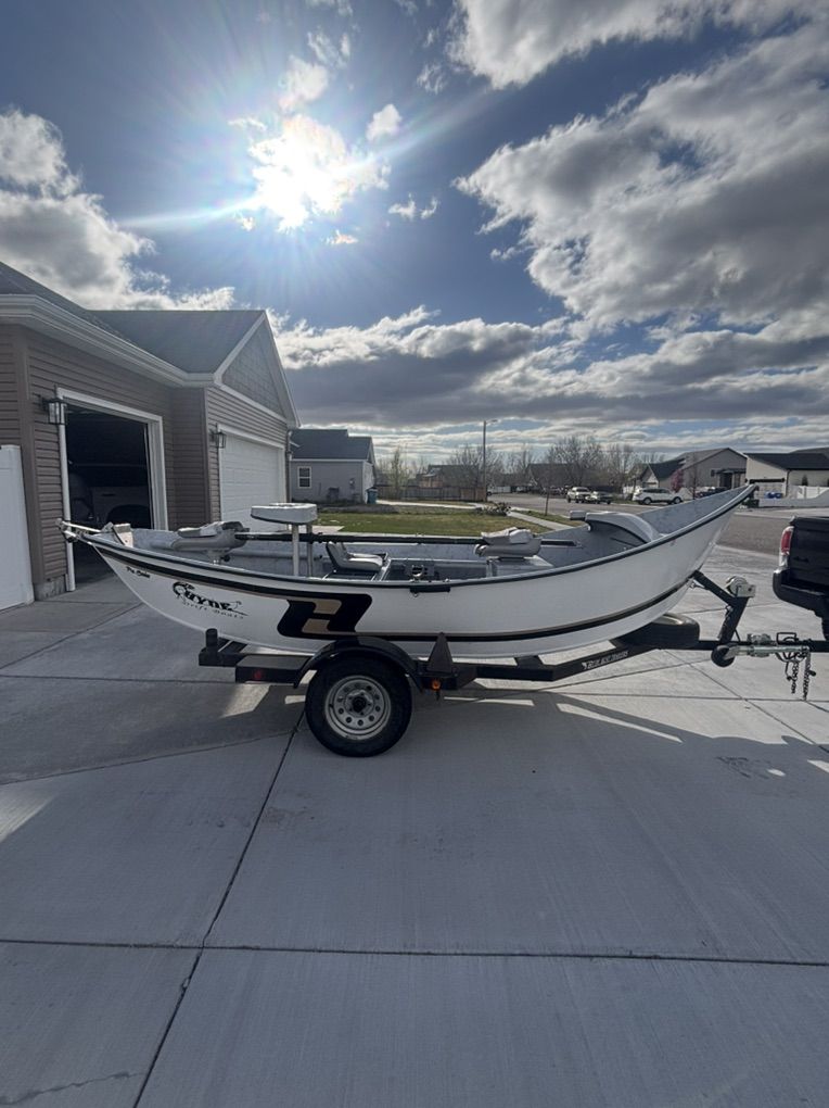 2007 Pro Series 16' Hyde Drift Boat