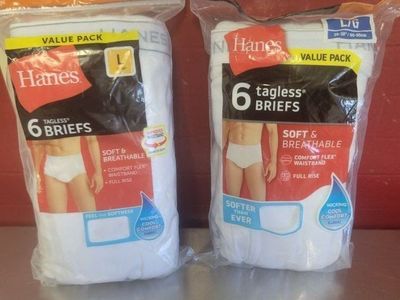 Mens Underwear ~ Hanes Large