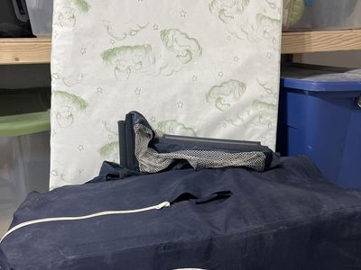 Pack n play with mattress