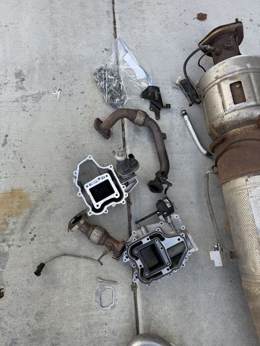 Exhaust components