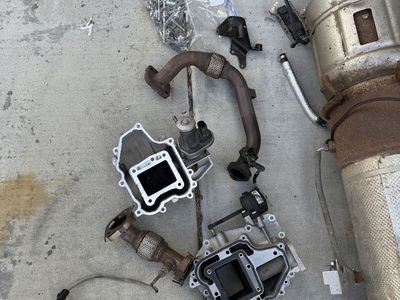 Exhaust components