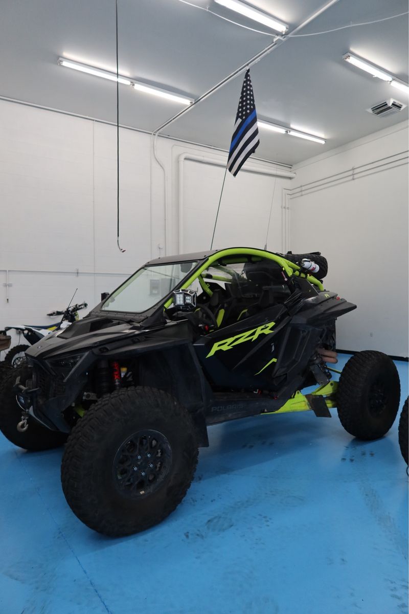 2024 Polaris RZR Side-by-Side UTV - Black/Green - Off-Road Ready - Excellent Condition