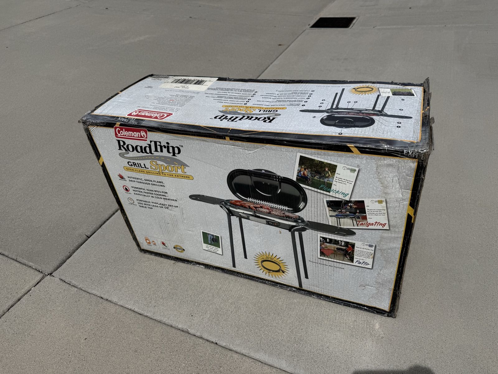 Coleman Roadtrip camp grill NEW
