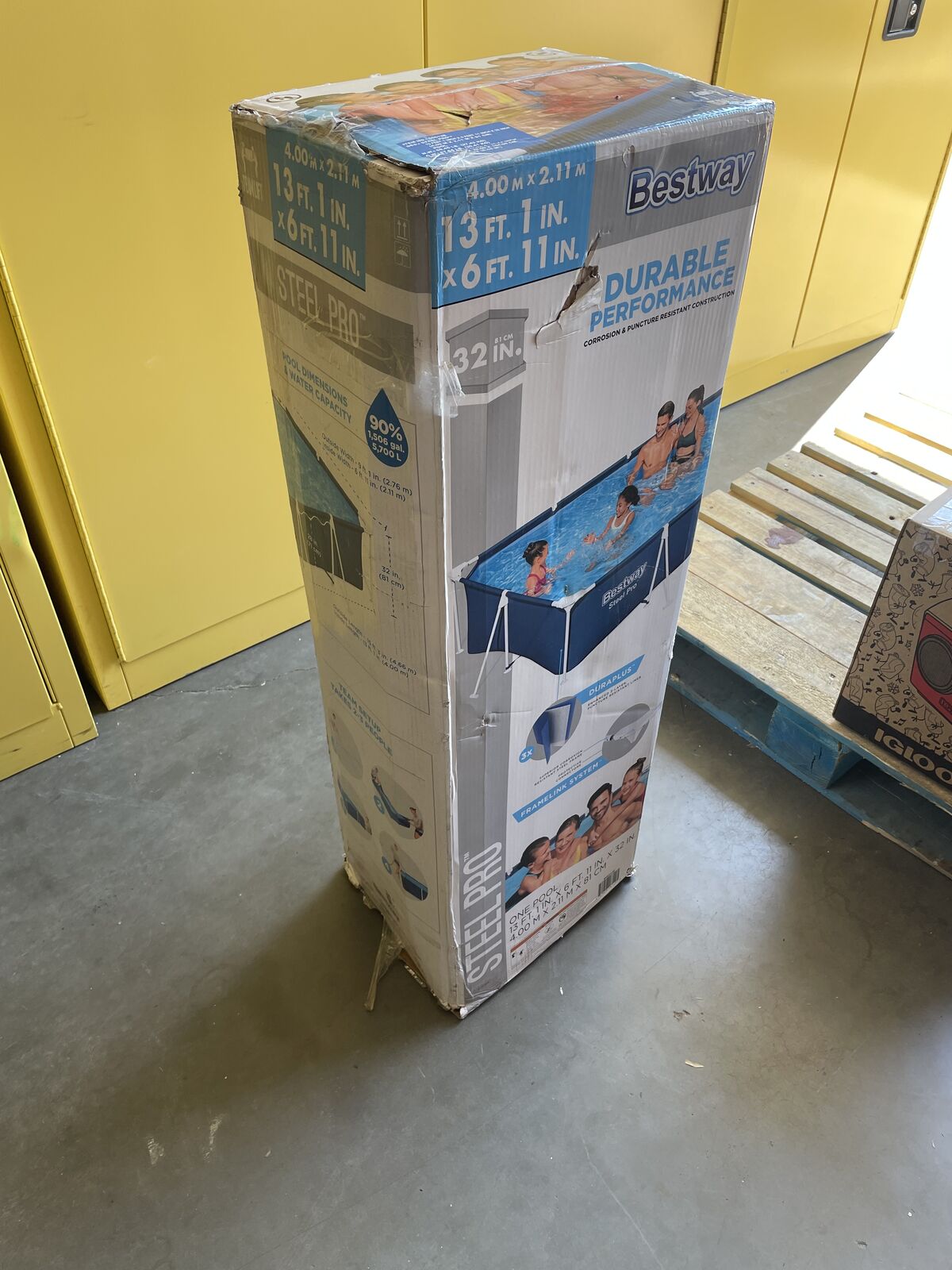 New Rectangular Above Ground Pool