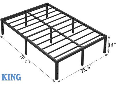 King Size Metal Bed Frame