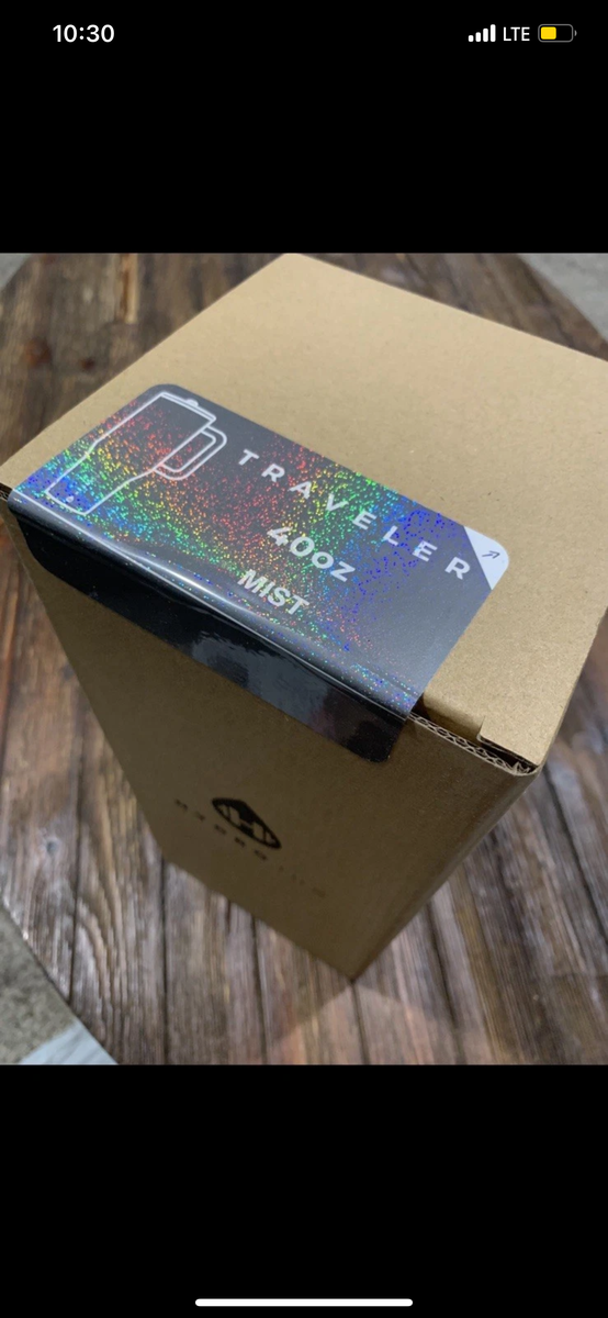 Hydrojug Mist Gold Color Sparkly 40 Ounce Traveler NIB