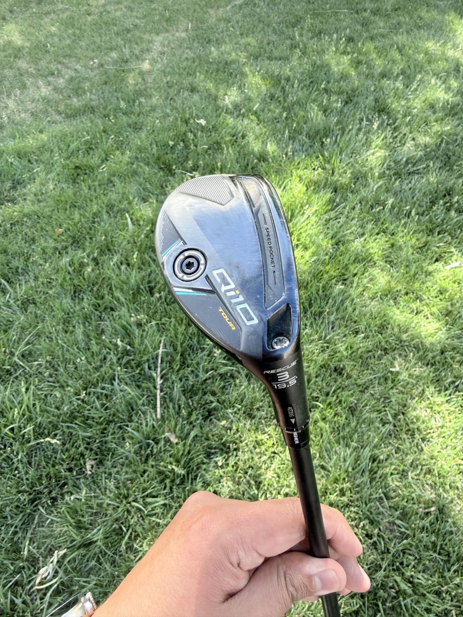 Taylormade Qi10 Rescue Hybrid 3-Hybrid Stiff