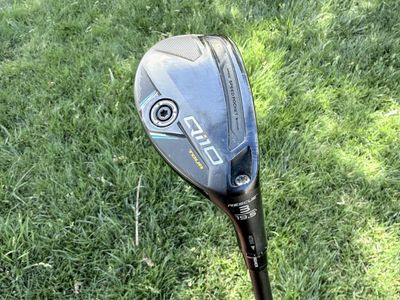 Taylormade Qi10 Rescue Hybrid 3-Hybrid Stiff