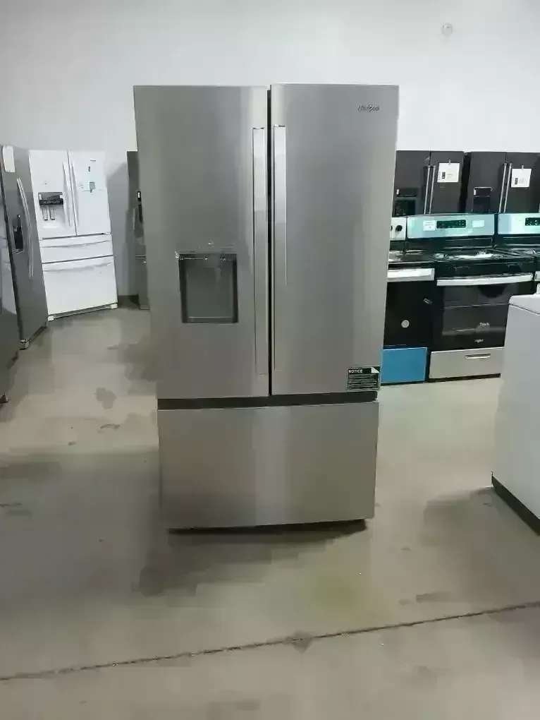 NEW WHIRLPOOL 30 C FT STAINLESS FRENCH DOOR