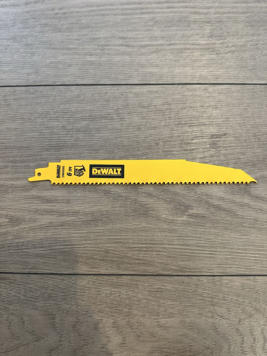 Dewalt  6 TPI SawZall Blade