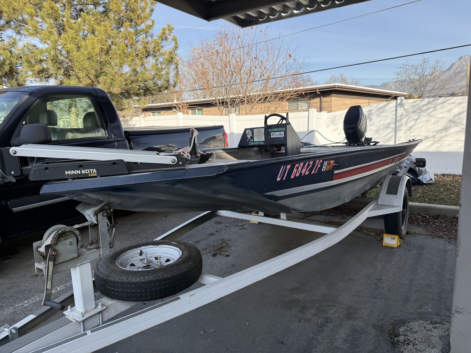 14 ft Alumaweld Jon Boat