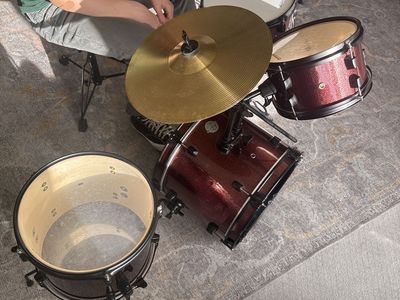 Youth drum set $75