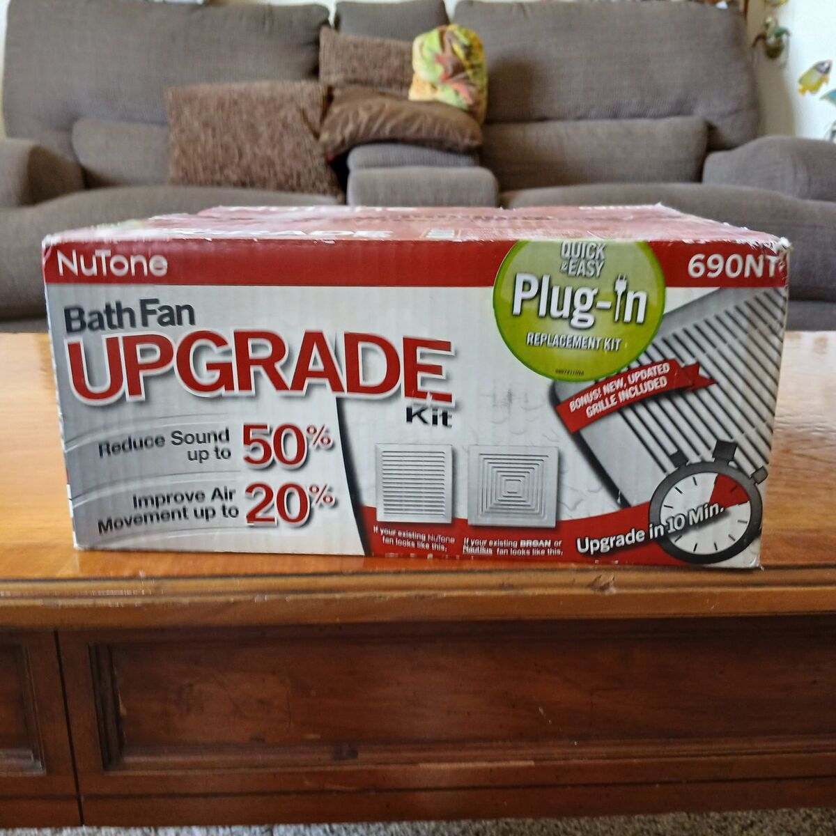 Nutone bath fan upgrade