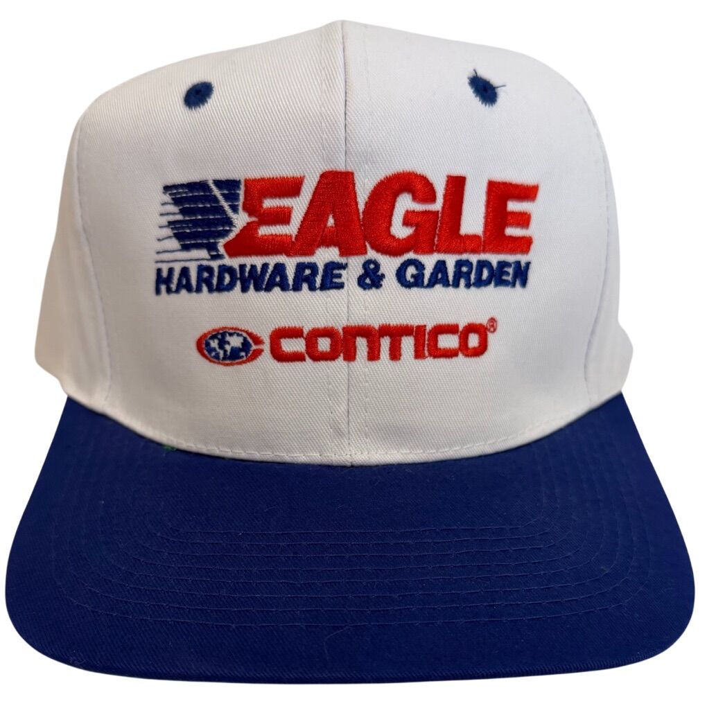 90's Eagle Hardware & Garden Flat Brim Snapback
