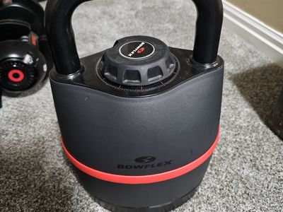 Bowflex SelectTech 840 Adjustable Kettlebell - Space-Saving Design, Versatile Weight Training