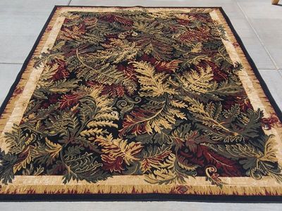 Elegant area rug - approx 8x10 ft