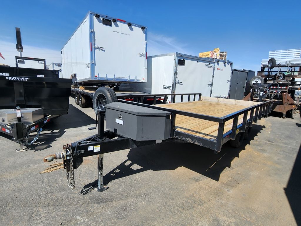 2022 Big Bubba's Trailers USED 7X16 7K Utility Tra