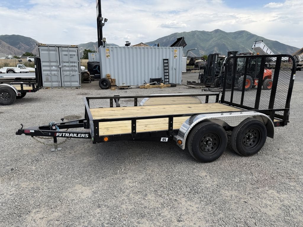 2027 PJ Trailers 7x12 83 Tandem Axle Channel (UL)"