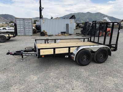 2027 PJ Trailers 7x12 83 Tandem Axle Channel (UL)"